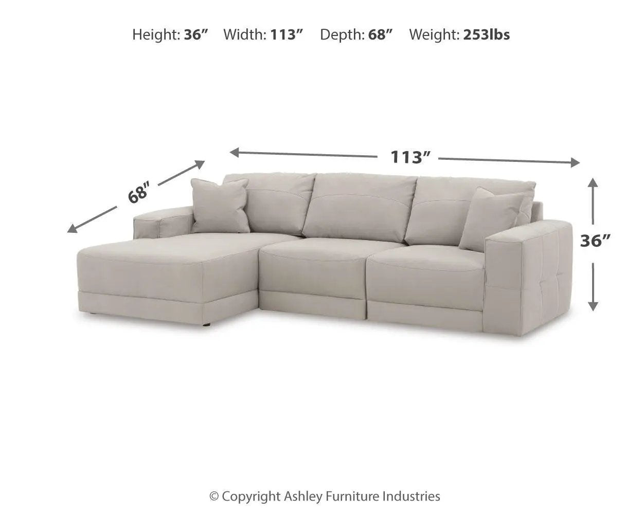 Next-Gen Gaucho - Sectional by Unique Piece Furniture