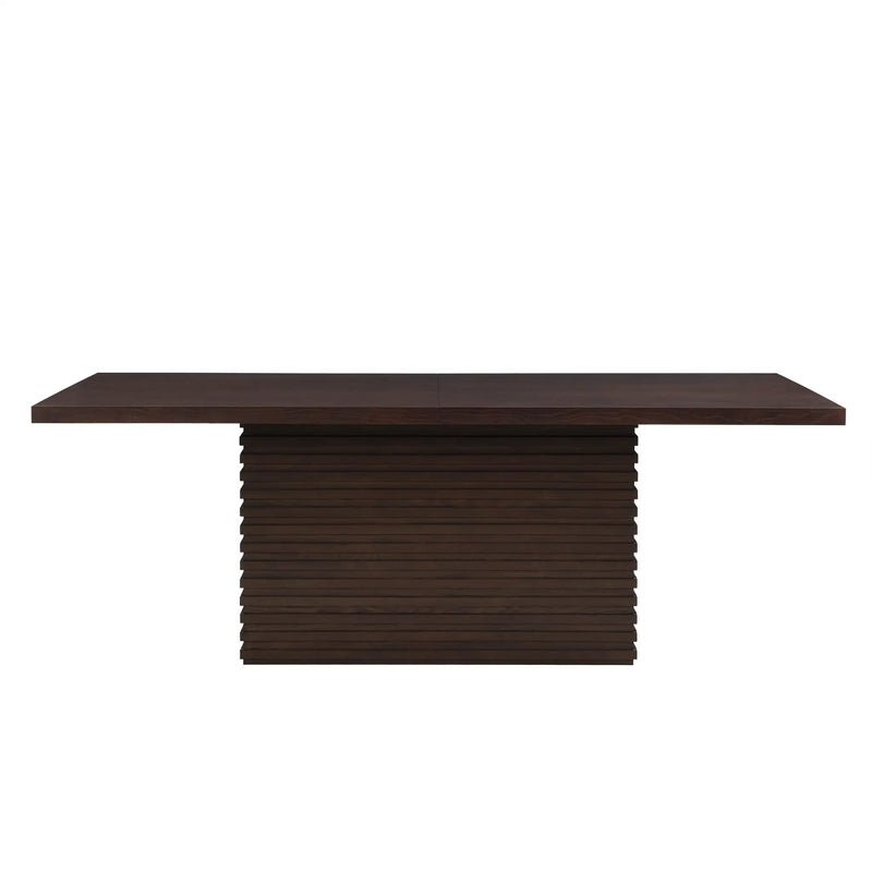 Coad Rectangular 84-inch Dining Table (Espresso) by HouseOfZazla
