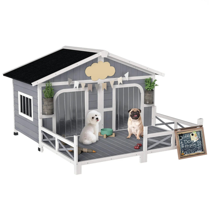 Dog Kennel House Dog House Outdoor by HouseOfZazla