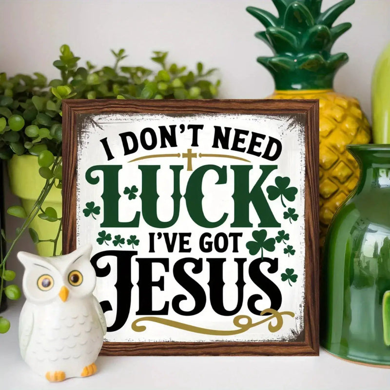 Wall Art - Inspirational Wooden 8x8 Inch by House Of Avana