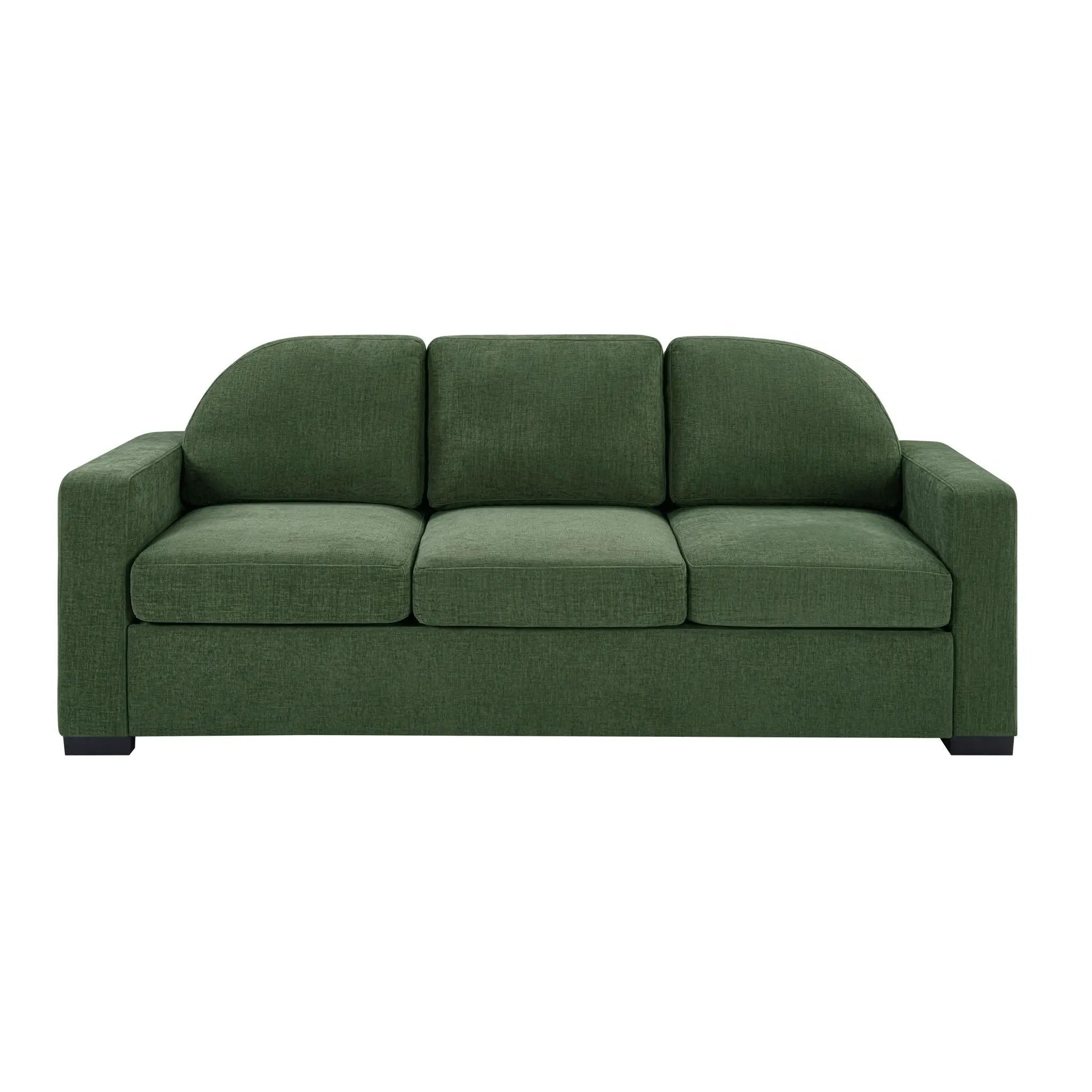 Modern 3 Seater Sofa With Curved Backrest by HouseOfZazla