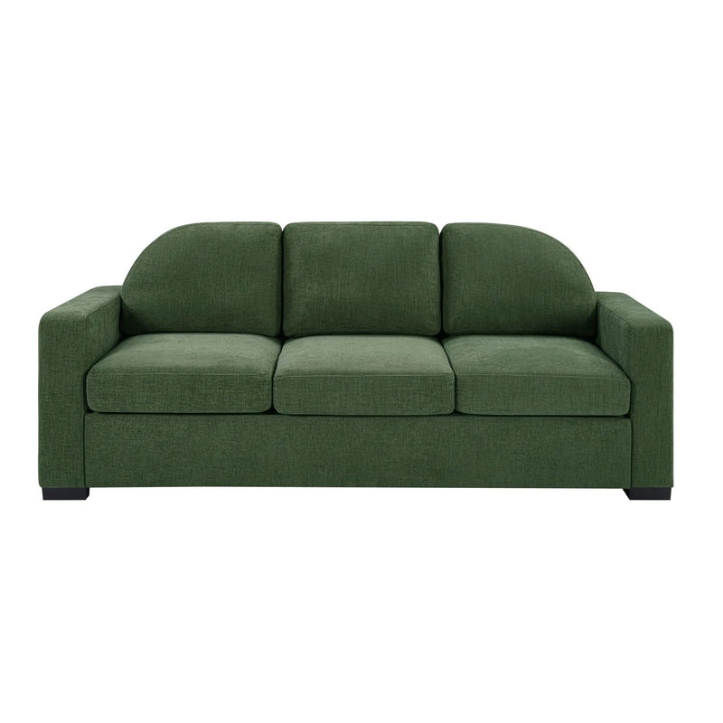 Modern 3 Seater Sofa With Curved Backrest by HouseOfZazla