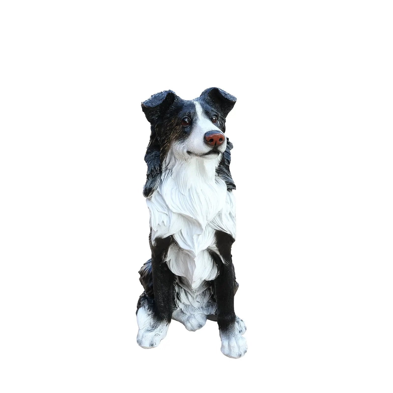 Outdoor Garden Border Collie Dog Statue Greeter by HouseOfZazla