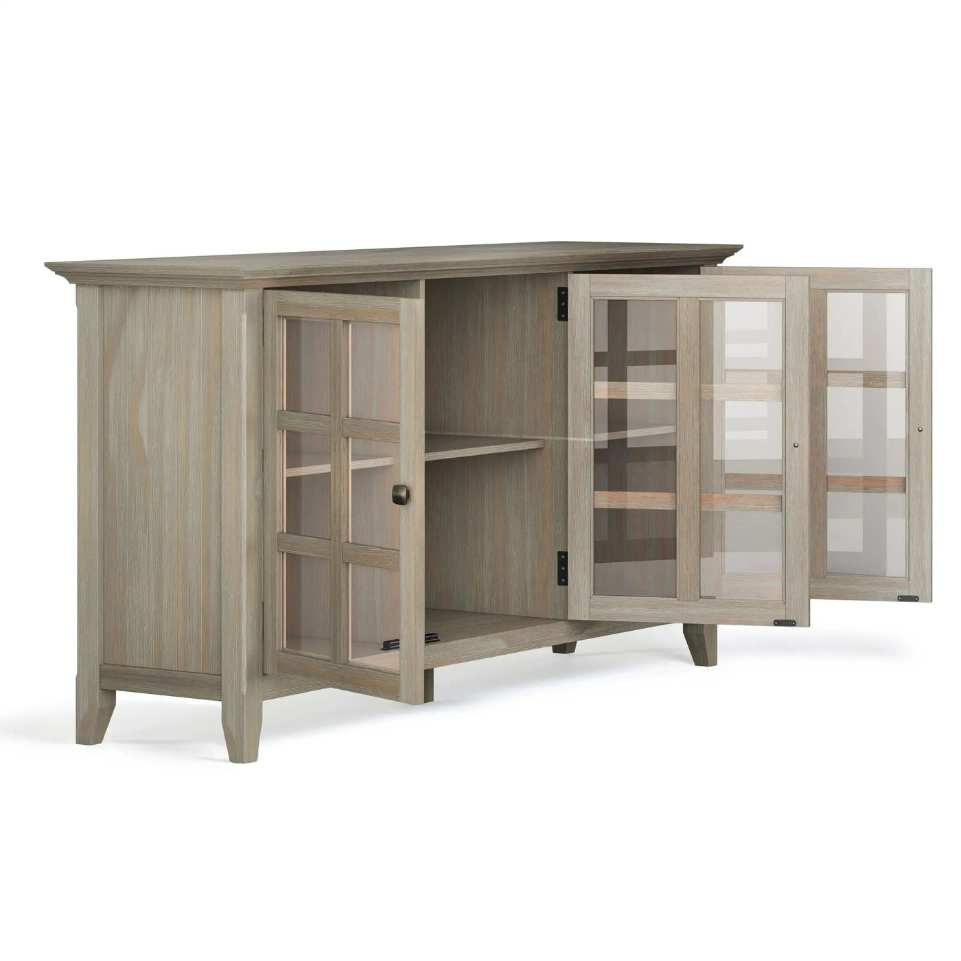 Acadian - Wide Storage Cabinet Handcrafted by HouseOfZazla