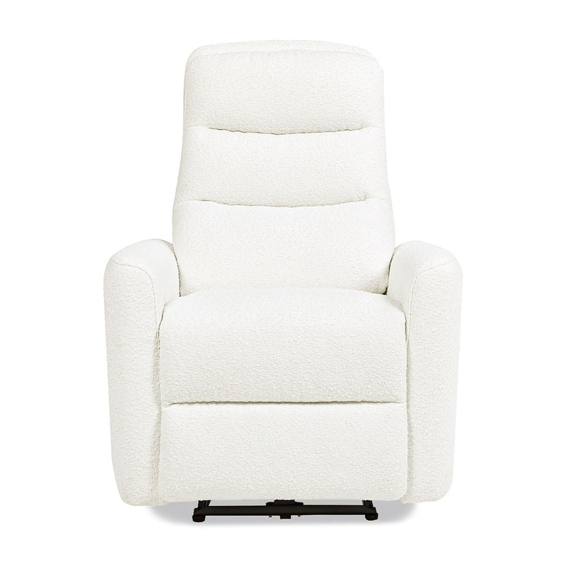 High Back Power Recliner Motion Chair with Powered Recline - Chiffon White