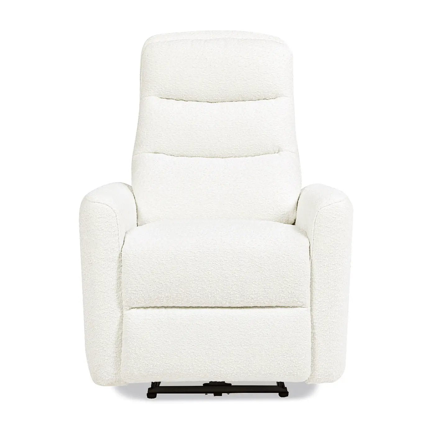 Bloomy - High Back Power Recliner Motion Chair - Chiffon White by HouseOfZazla