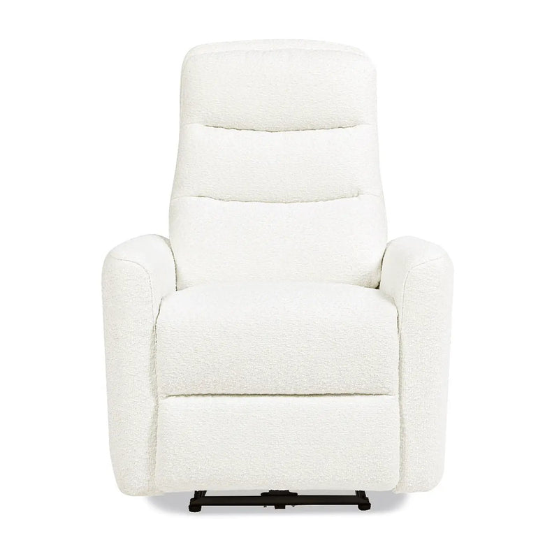 Bloomy - High Back Power Recliner Motion Chair - Chiffon White by HouseOfZazla