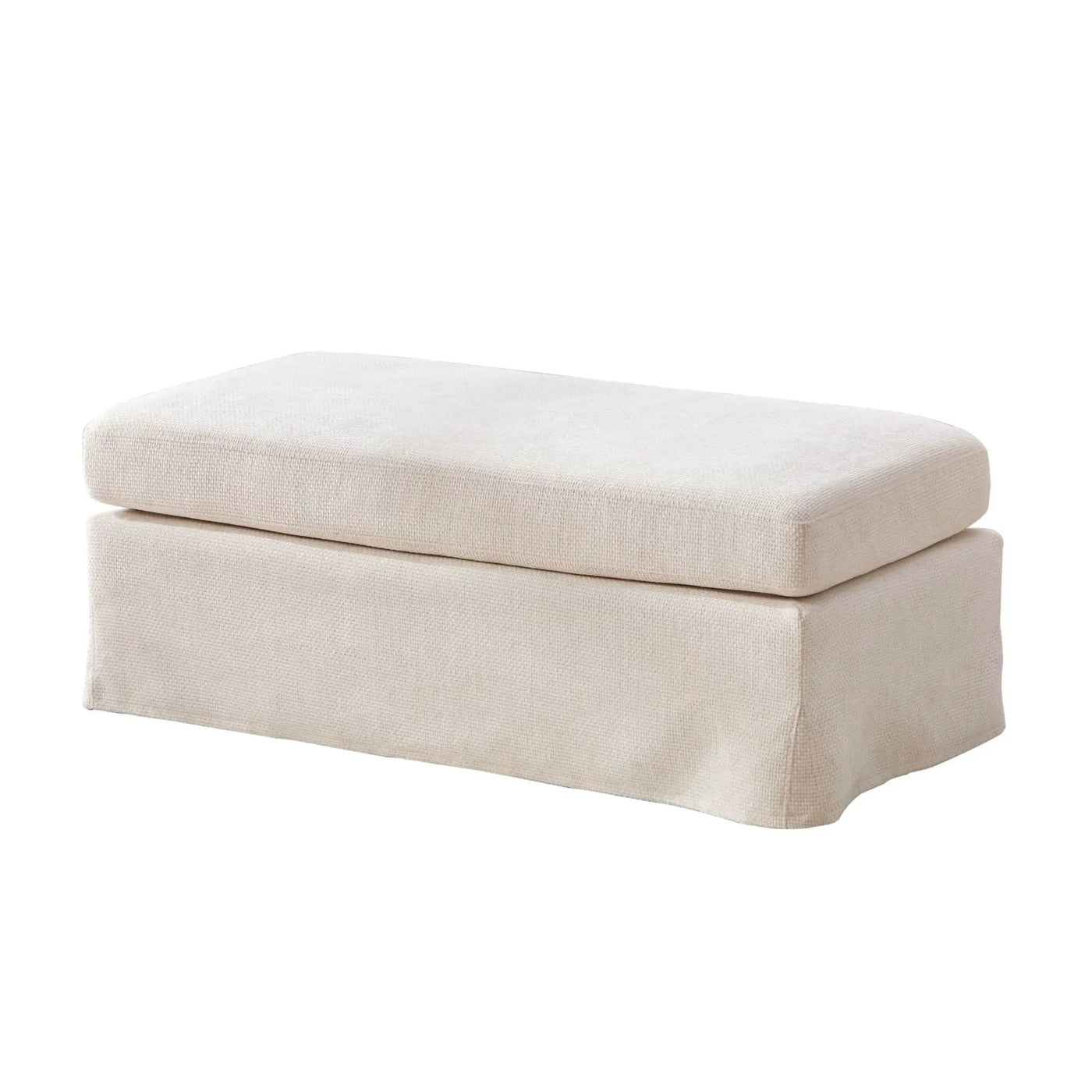 Ottoman Foot Stool With Metal Legs by HouseOfZazla