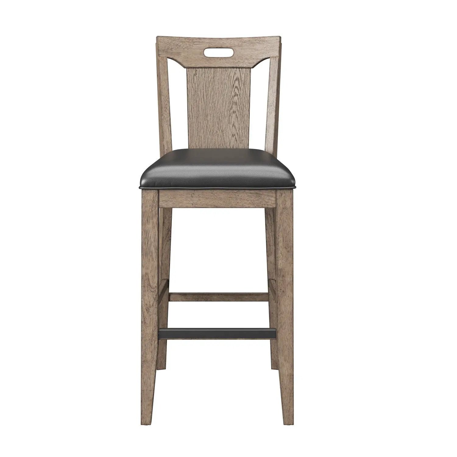 Slat Back Bar Stools (Set of 2) - Brown by Unique Piece Furniture