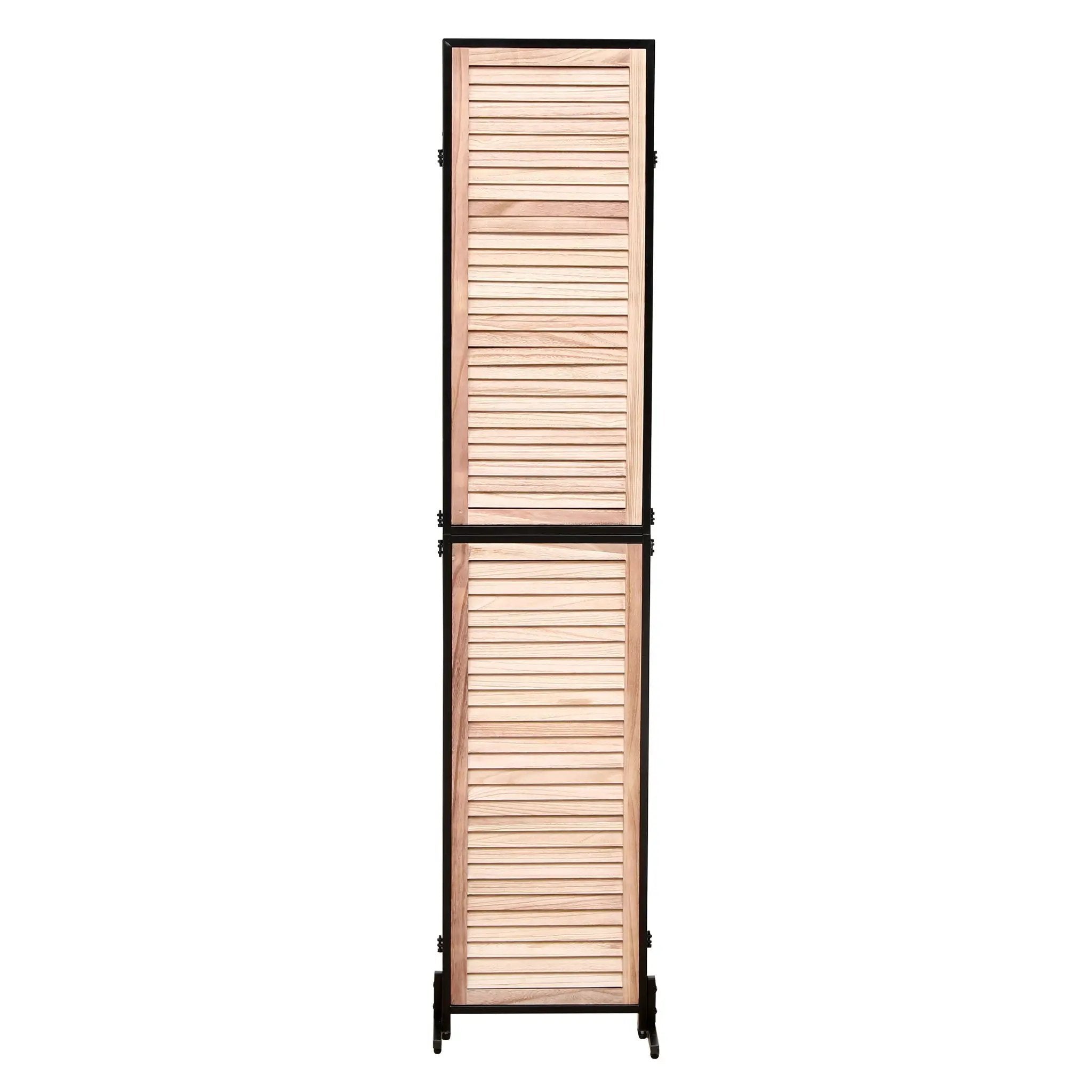 Rustic 3 Panel Room Dividers And Folding Privacy Screen by HouseOfZazla