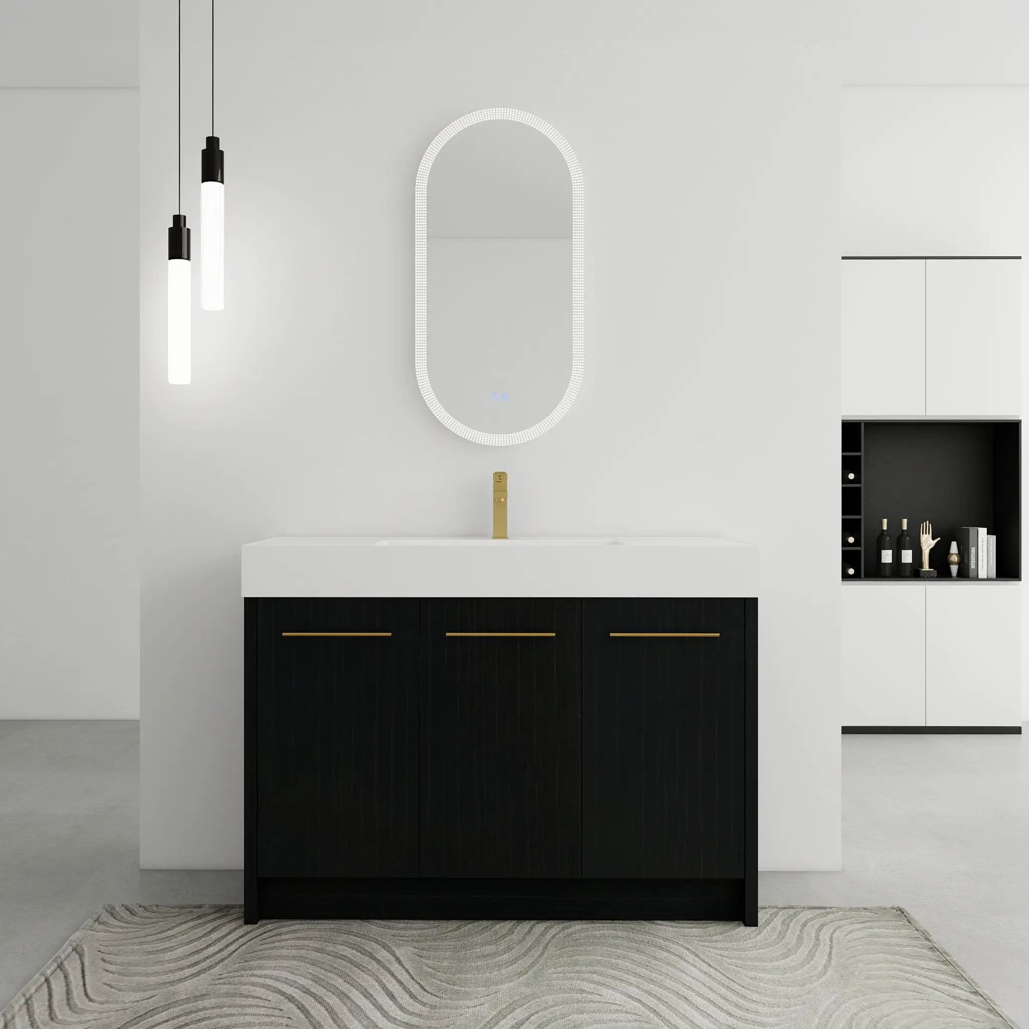 48 Inch Freestanding Bathroom Vanity by HouseOfZazla