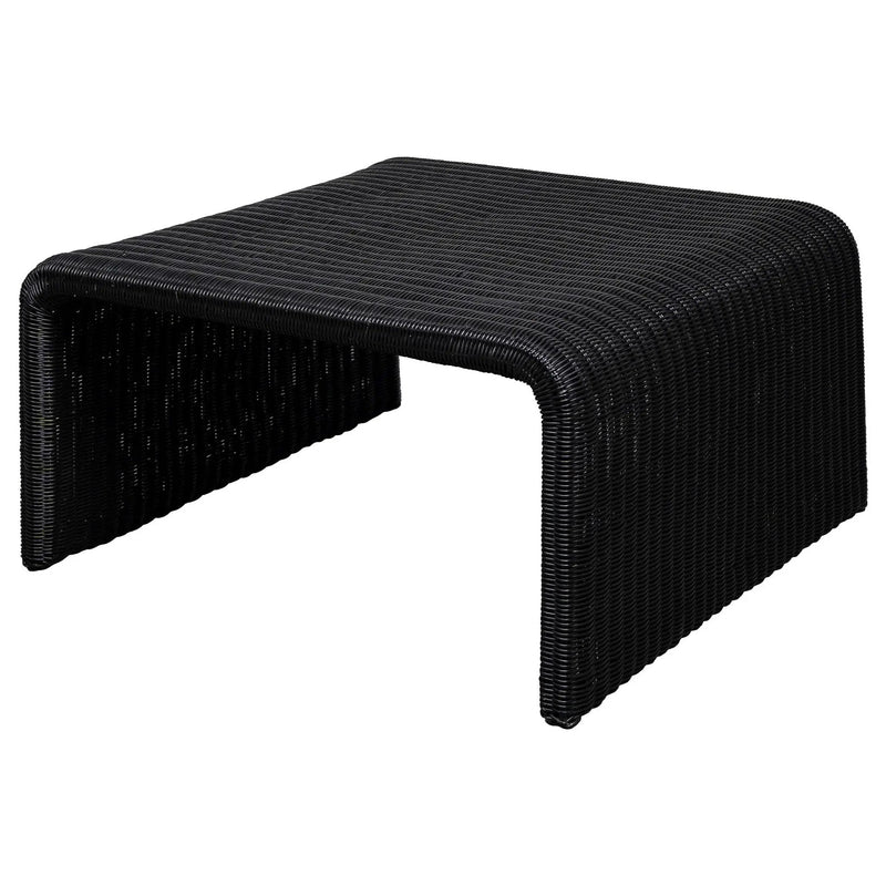 Square Coffee Table - Black by HouseOfZazla
