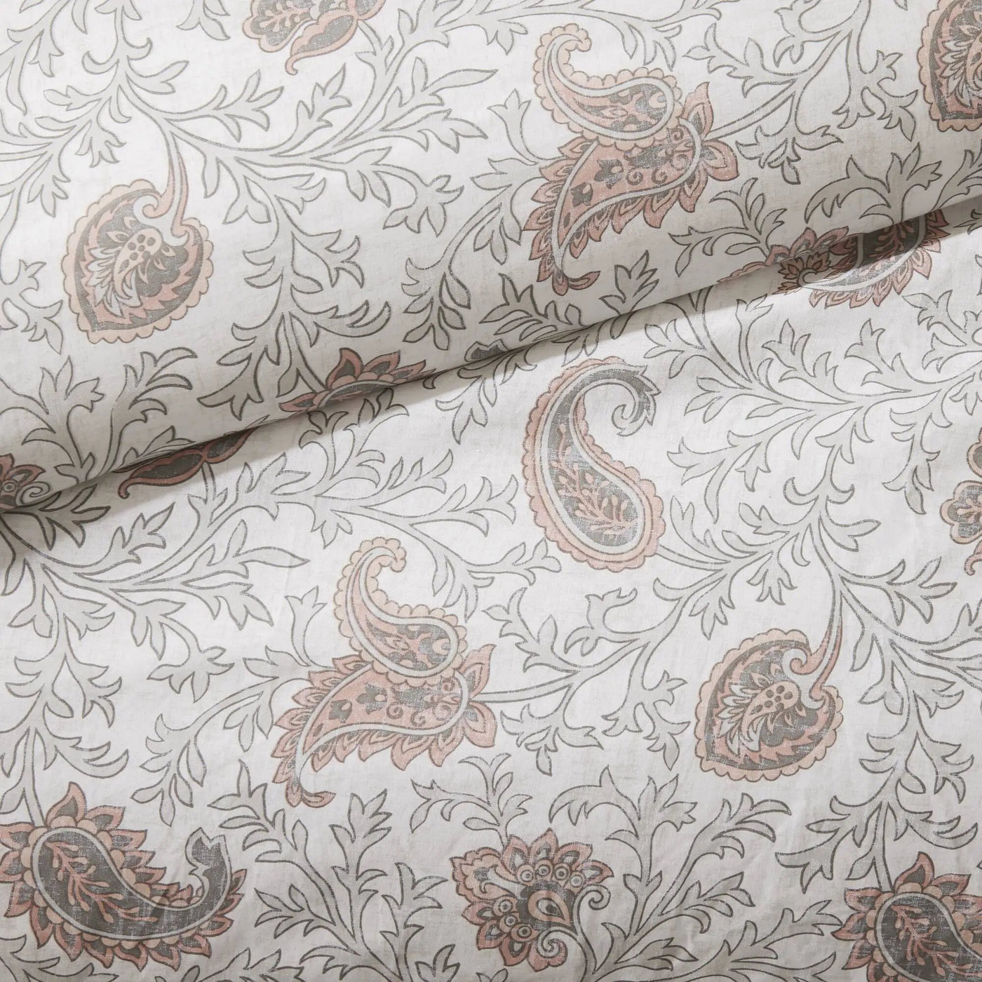 9 Piece Cotton Percale Comforter Set Blush by HouseOfZazla