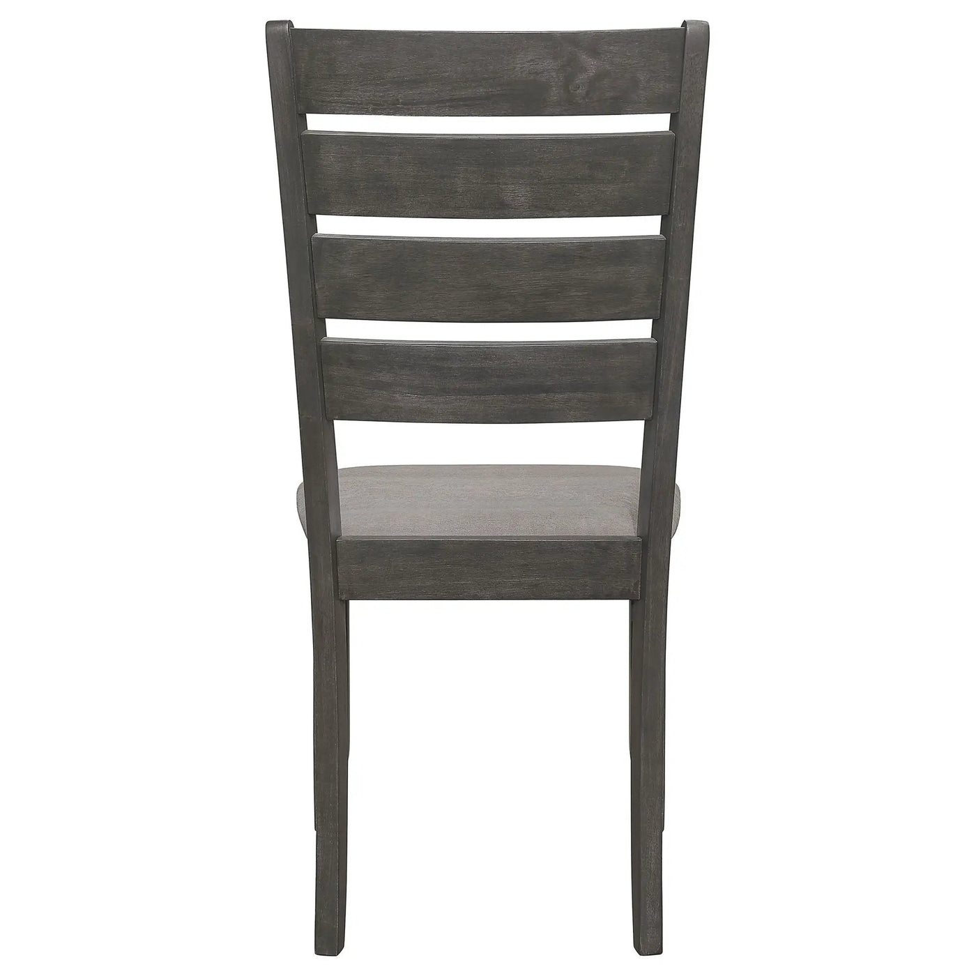 Padded Seat Side Chairs With Tapered Slats (Set of 2) by HouseOfZazla
