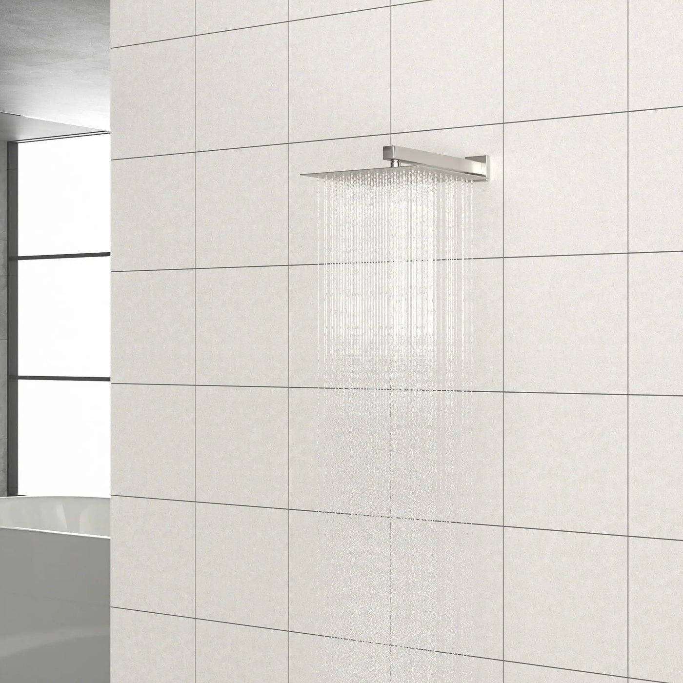 Wall Mounted Shower Arm With Flange by HouseOfZazla