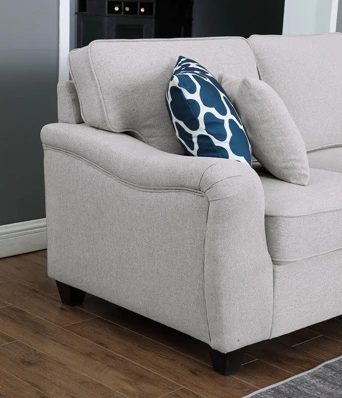 Leo - Comfor Modular Sofa And Ottoman by HouseOfZazla