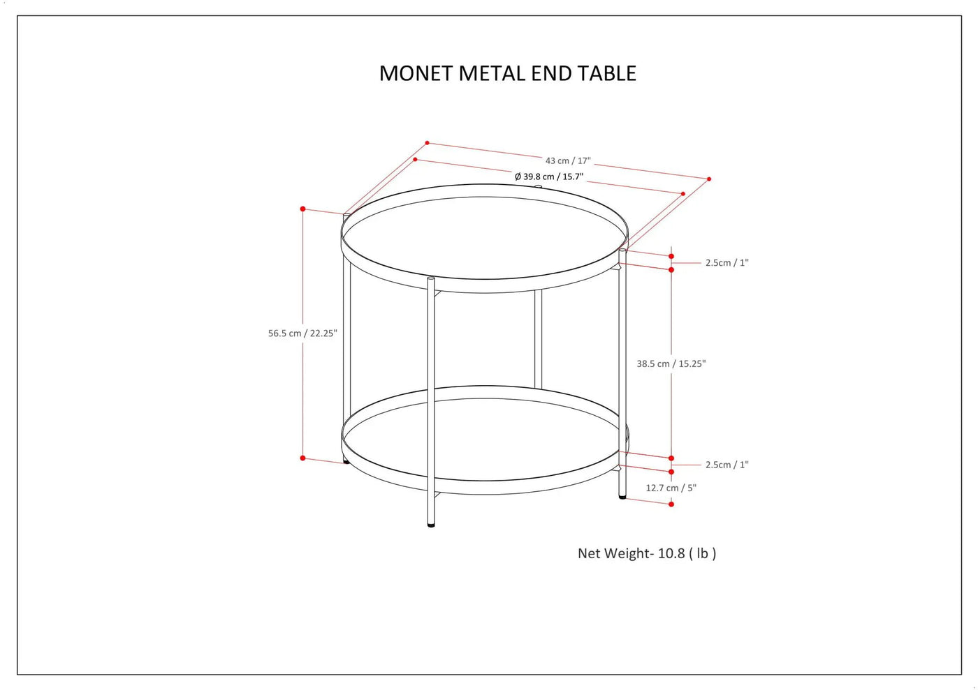 Monet - Handcrafted Table by HouseOfZazla