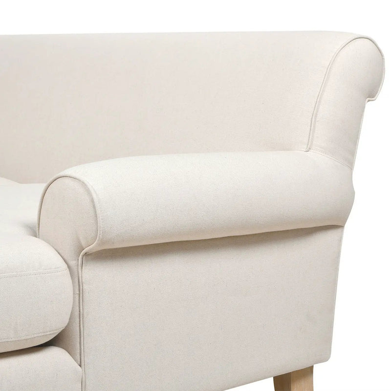 Alana - L-Shape Reversible Sectional Sofa - Light Beige by Unique Piece Furniture
