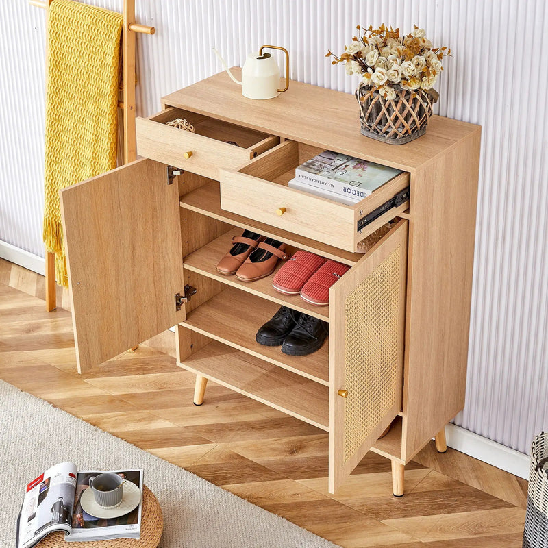 Multifunctional Modern Minimalist Shoe Cabinet by HouseOfZazla