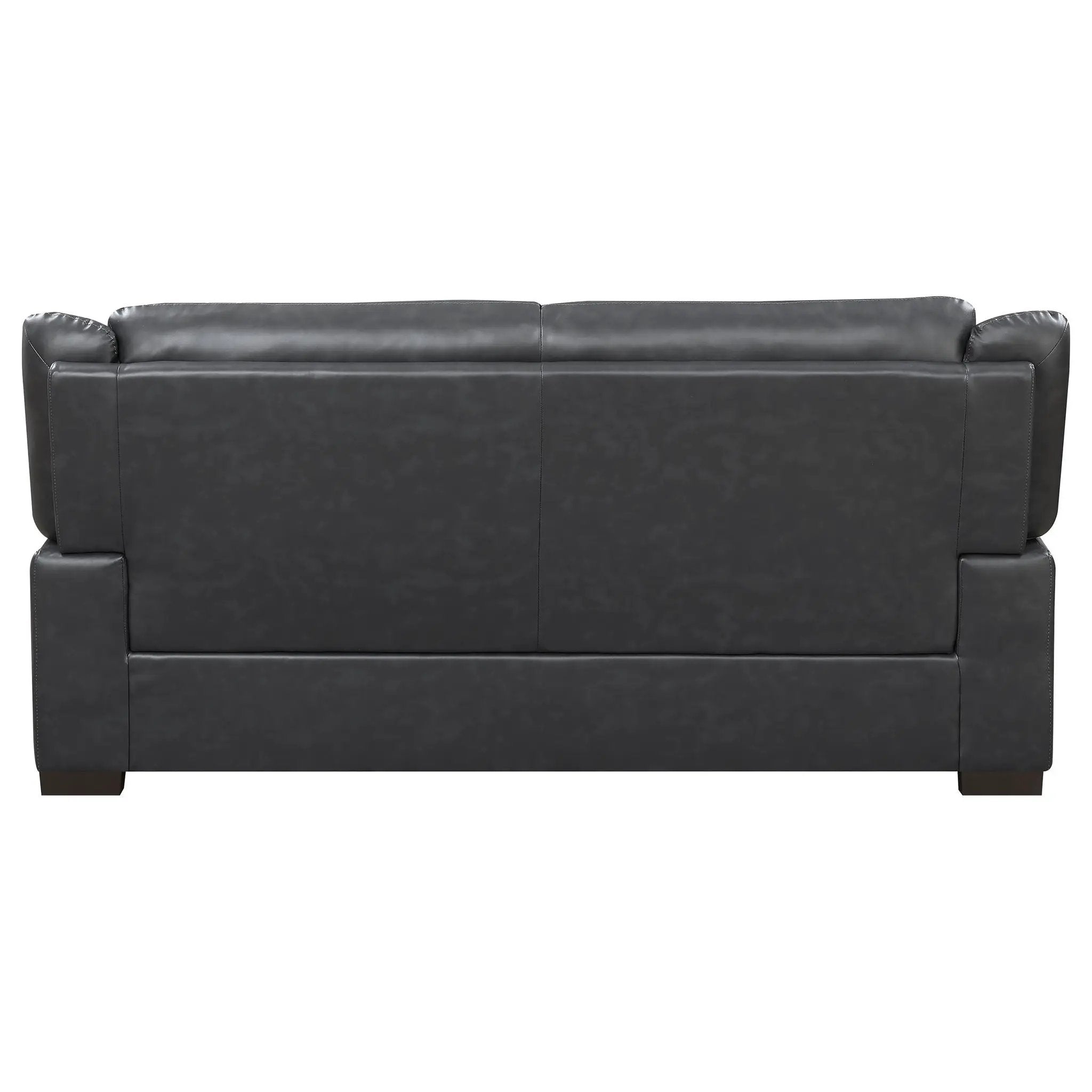 Arabella 2-piece Upholstered Padded Arm Sofa Set Grey by Unique Piece Furniture