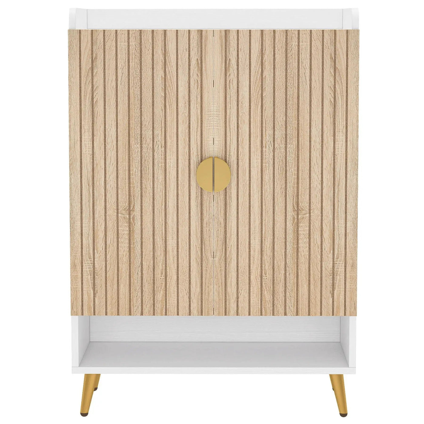 Shoe Cabinet With Doors, 7 Tier Storage Organizer by HouseOfZazla
