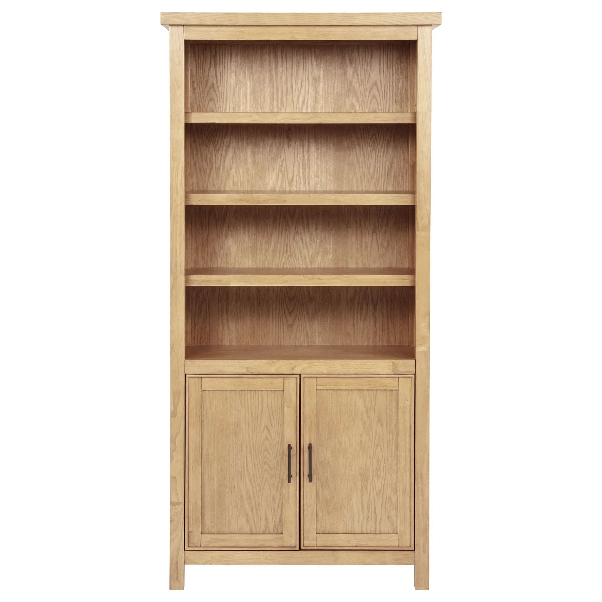 Vermes 72-inch 2-door Home Office Cabinet Bookcase Light Ash by Unique Piece Furniture