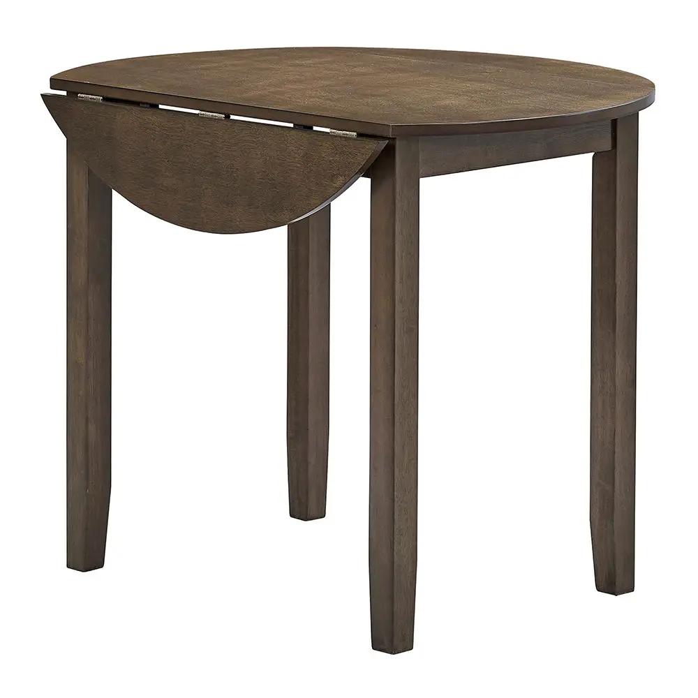 Damica - Round Dining Table - Walnut by Unique Piece Furniture