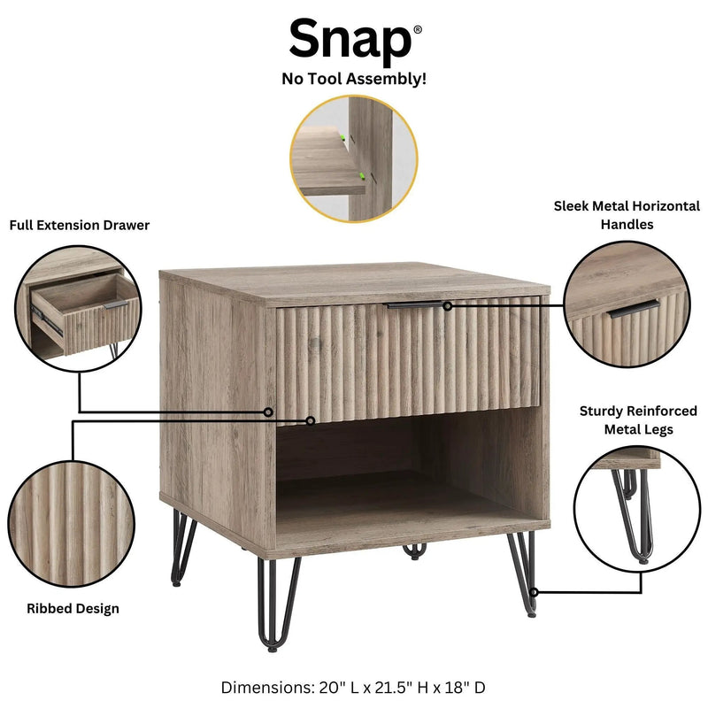 Dumbo - Modern Nightstand by HouseOfZazla