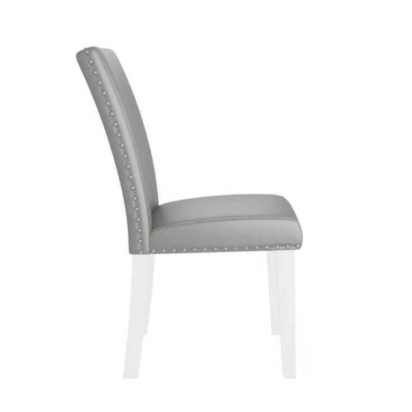 Upholstered Dining Chair With High Back Design (Set of 2) by HouseOfZazla