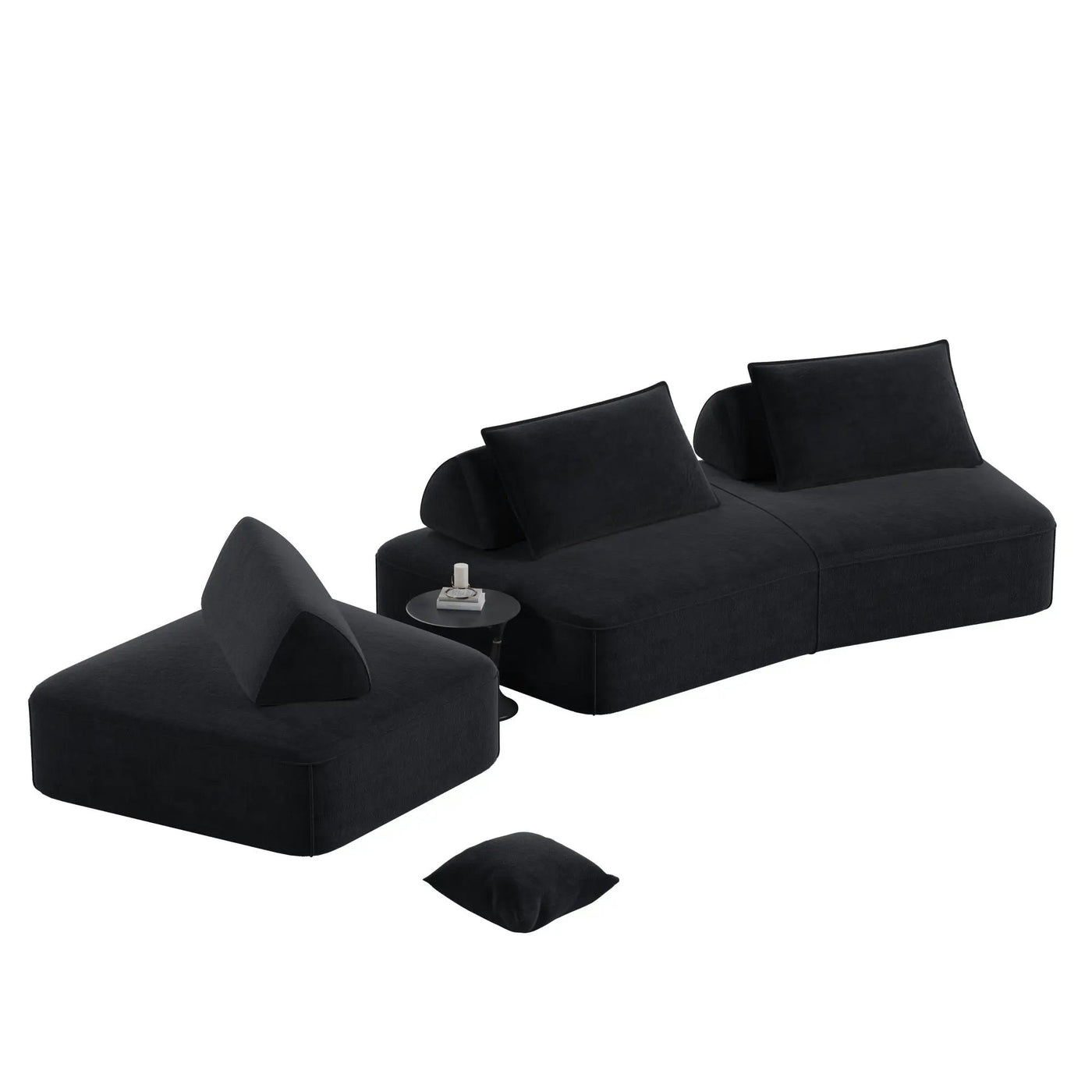 Modern Luxury Oversized Modular Sectional Sofa Set by HouseOfZazla