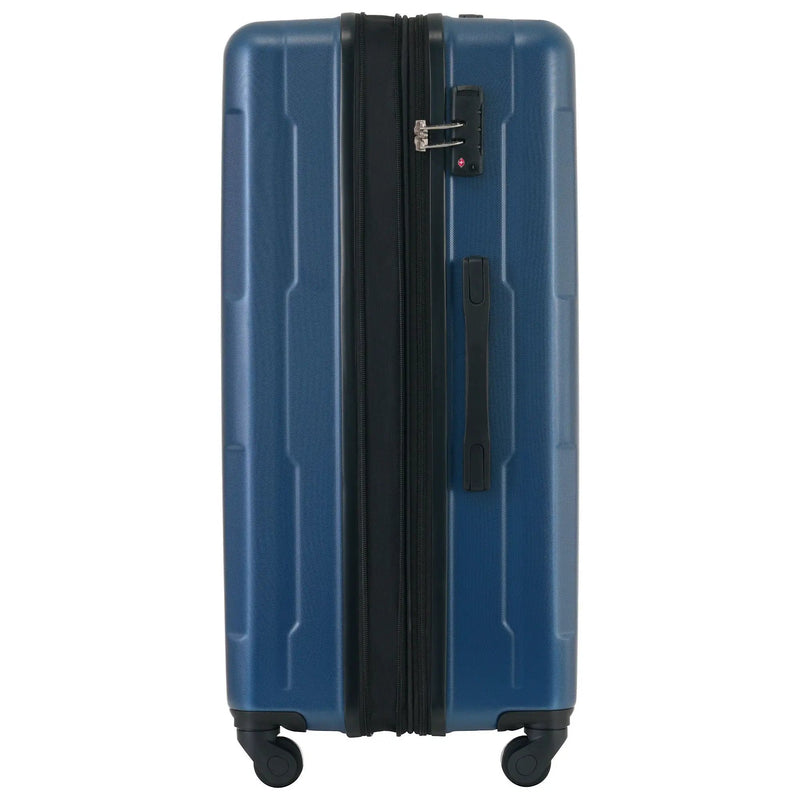 2 Piece Luggage Set With Bags Expanable Spinner Wheels ABS Lightweight Suitcase With Tsa Lock 20" / 28" by HouseOfZazla