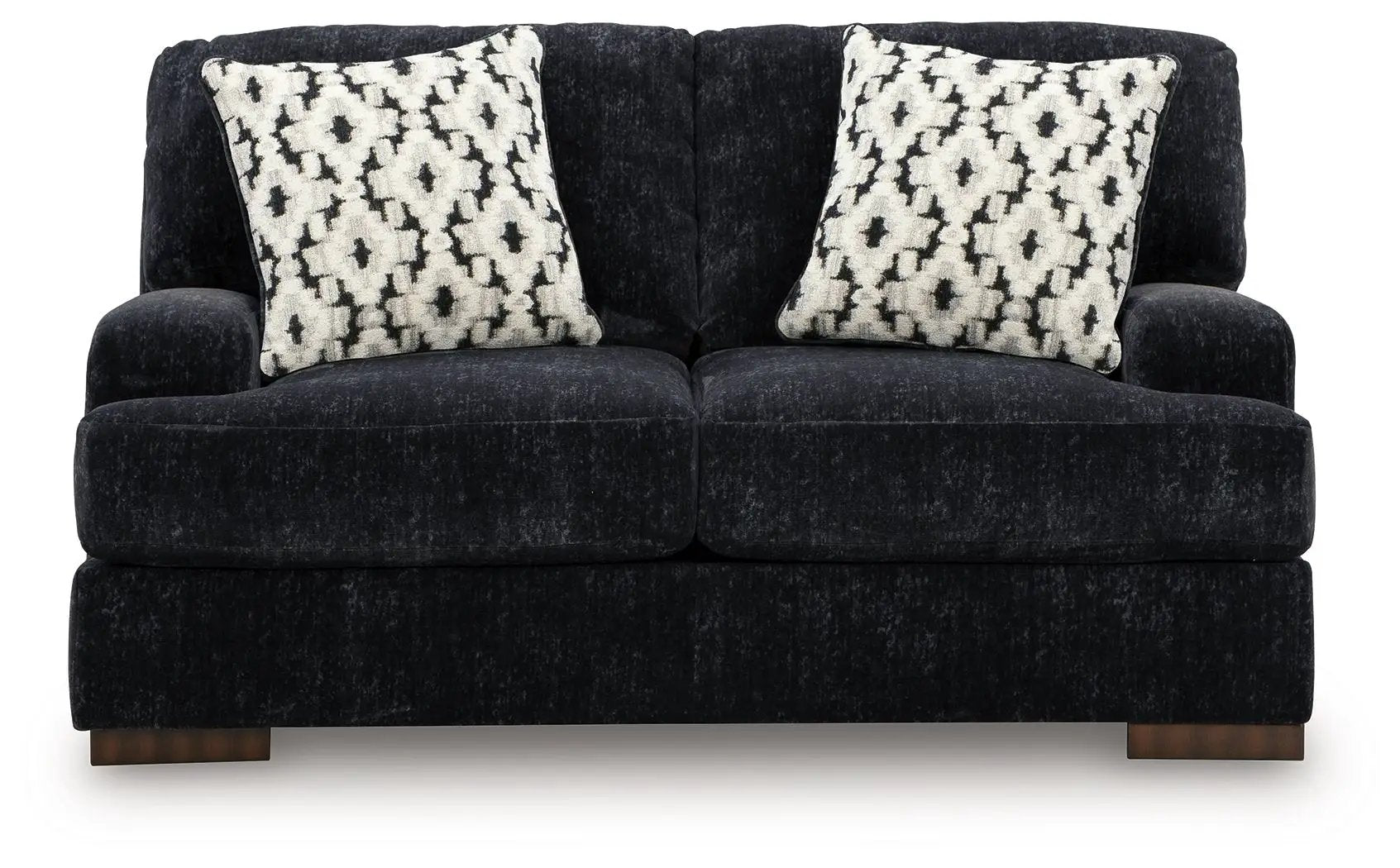 Whitmore Manor - Loveseat - Black Pearl by Unique Piece Furniture