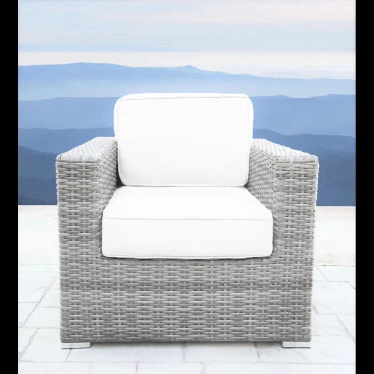 Stylish Entertainment Sectional Set, Outdoor Living by Unique Piece Furniture