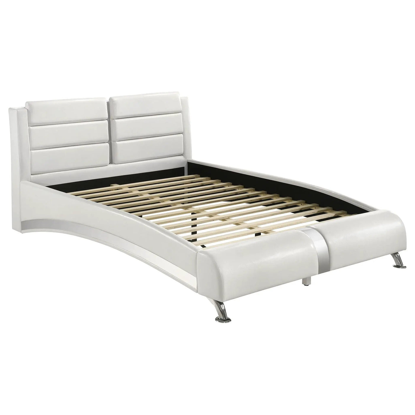 Caledonia - Sleigh Bed With Curved Headboard by HouseOfZazla