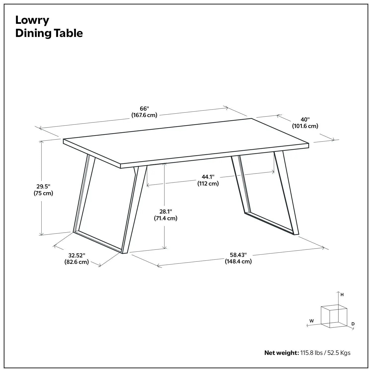 Lowry - Handcrafted Square Dining Table by Unique Piece Furniture