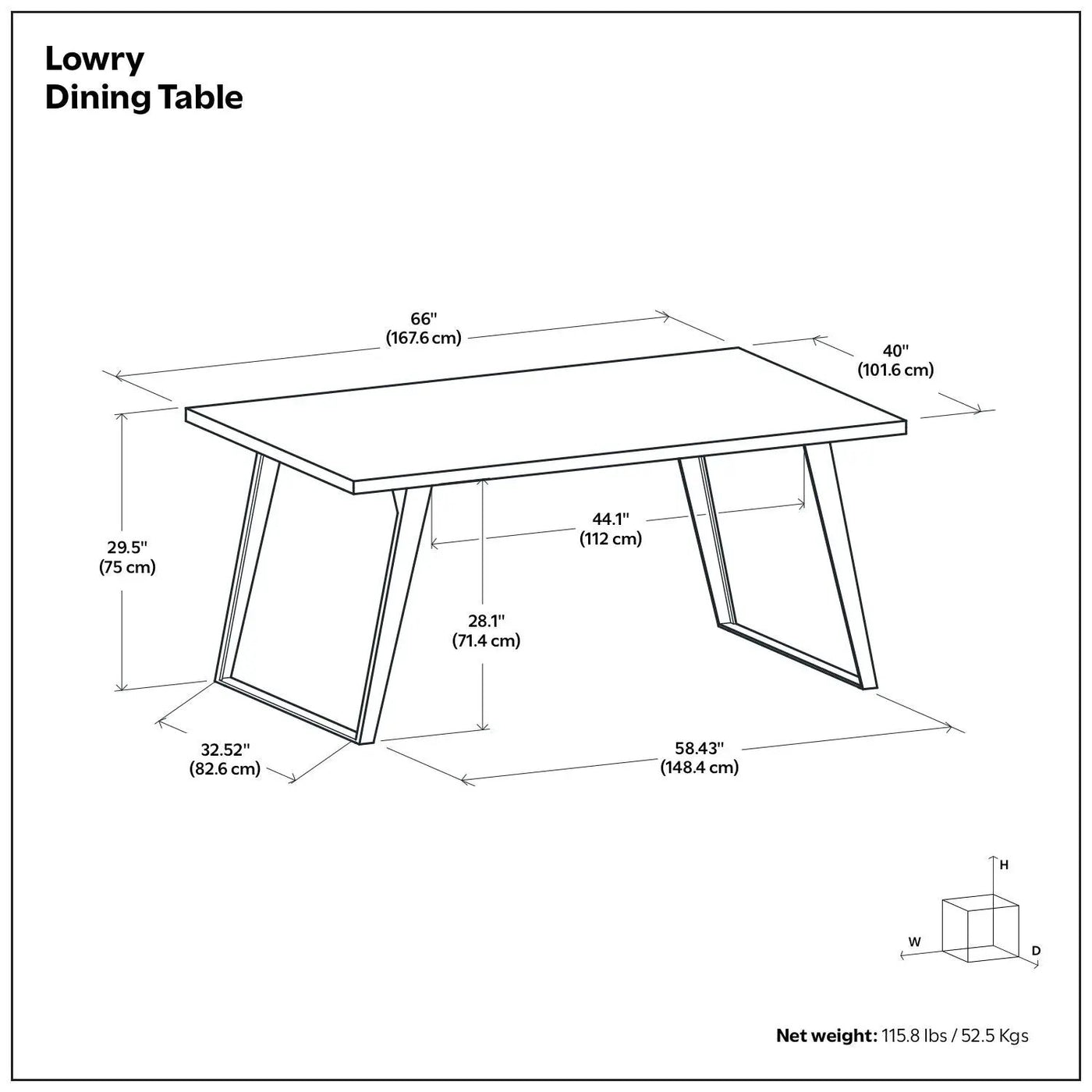 Lowry - Handcrafted Square Dining Table by HouseOfZazla
