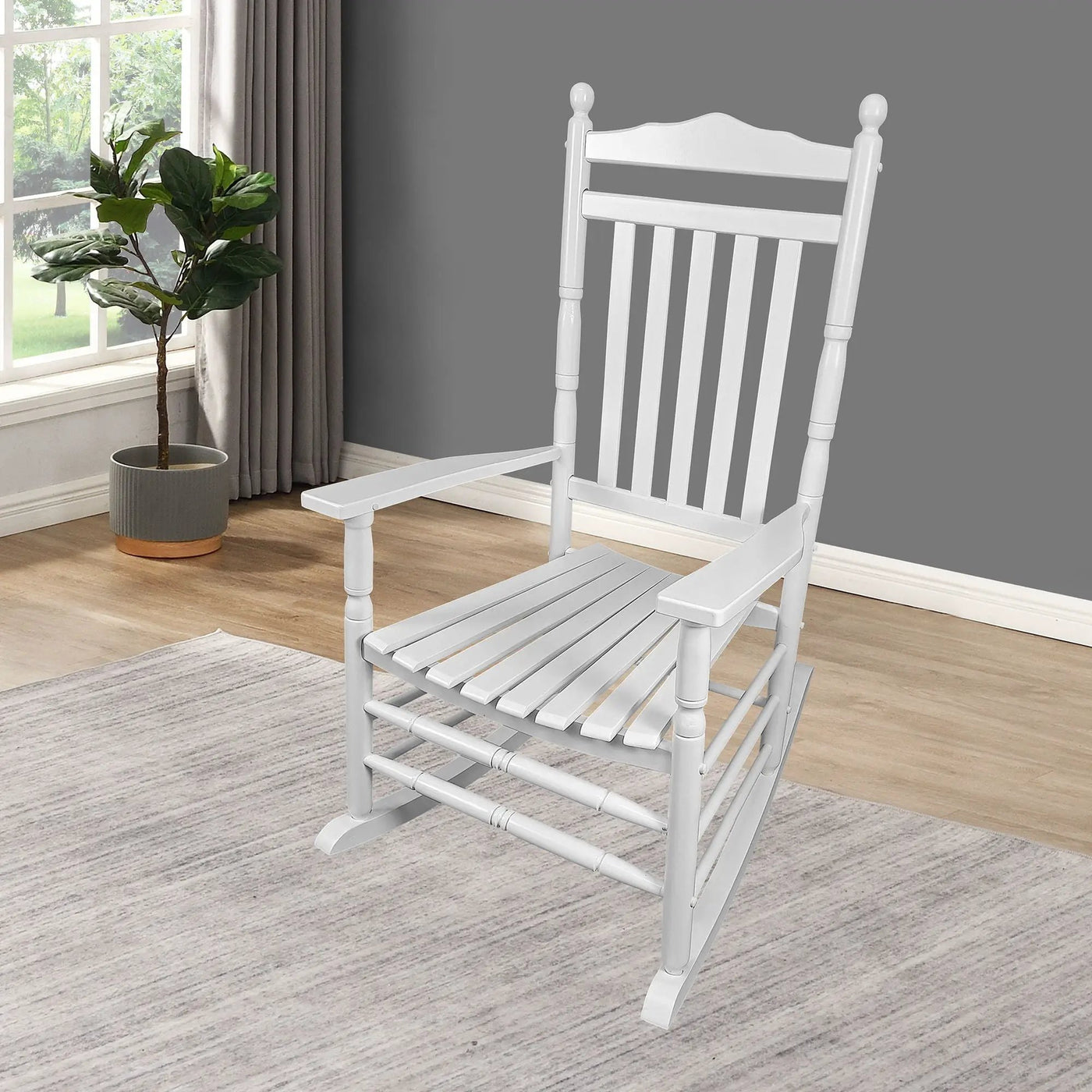 Balcony Porch Adult Rocking Chair by HouseOfZazla