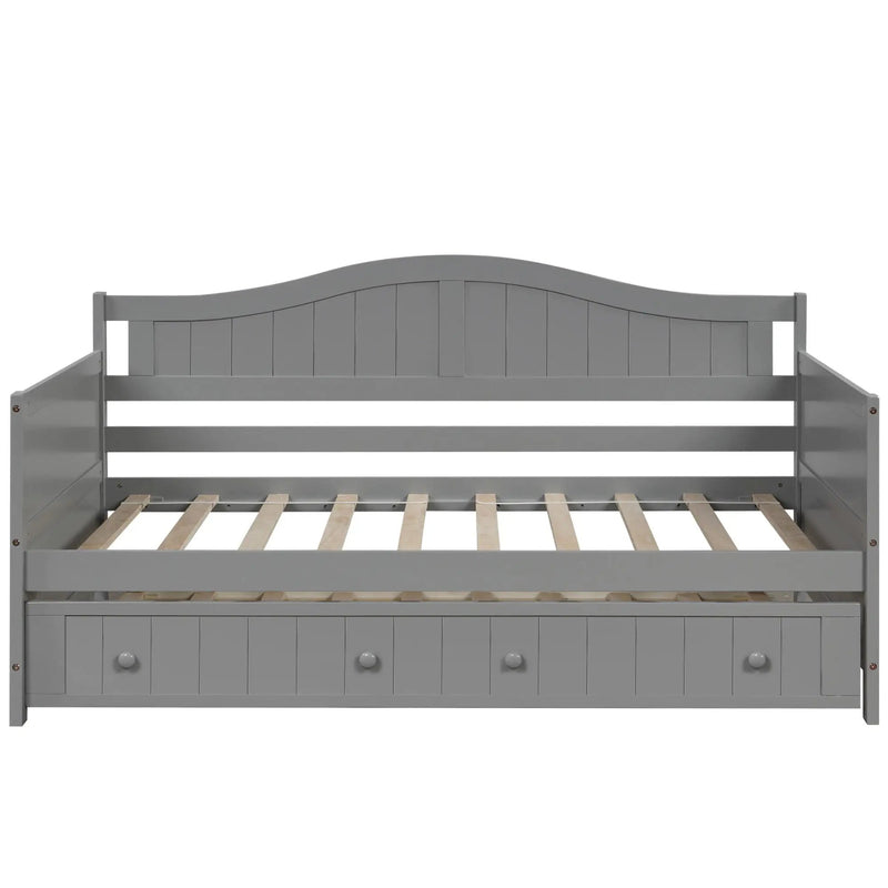 Wooden Daybed, Sofa Bed, No Box Spring Needed by HouseOfZazla