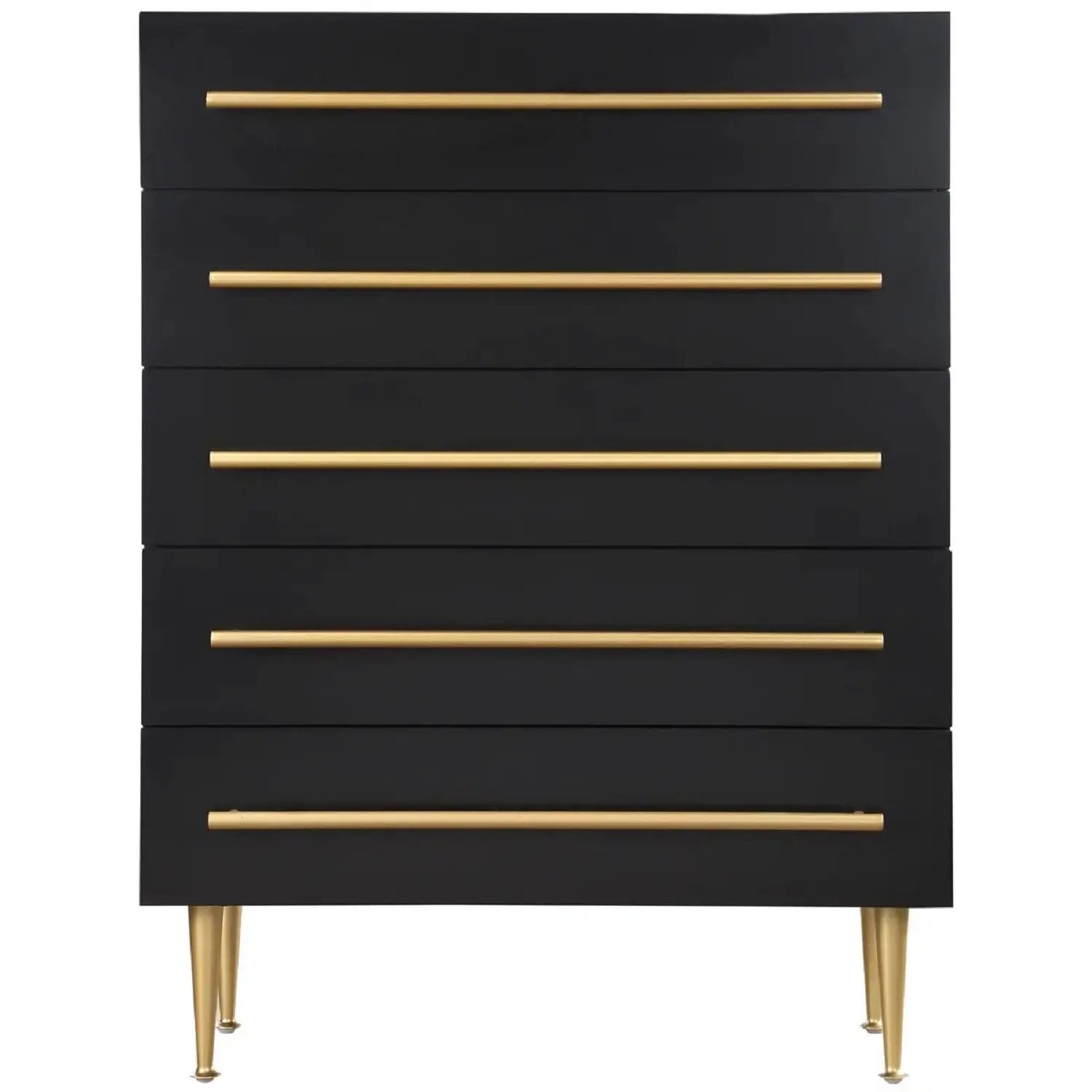 Contemporary 5 Drawer Chest For Bedroom by HouseOfZazla