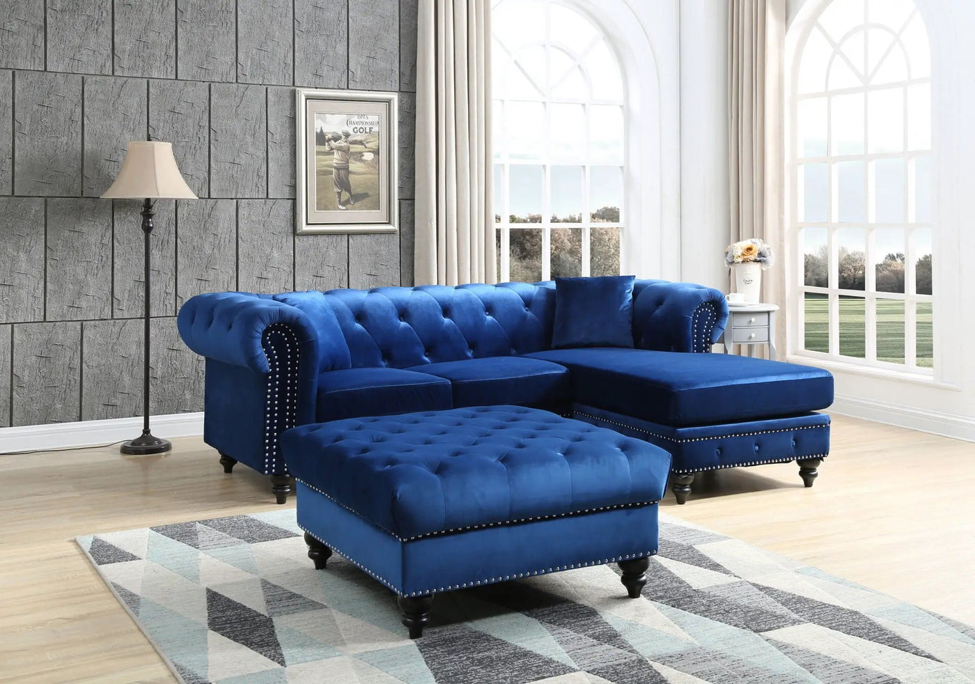 Nola - Luxurious Design Sofa Chaise by HouseOfZazla
