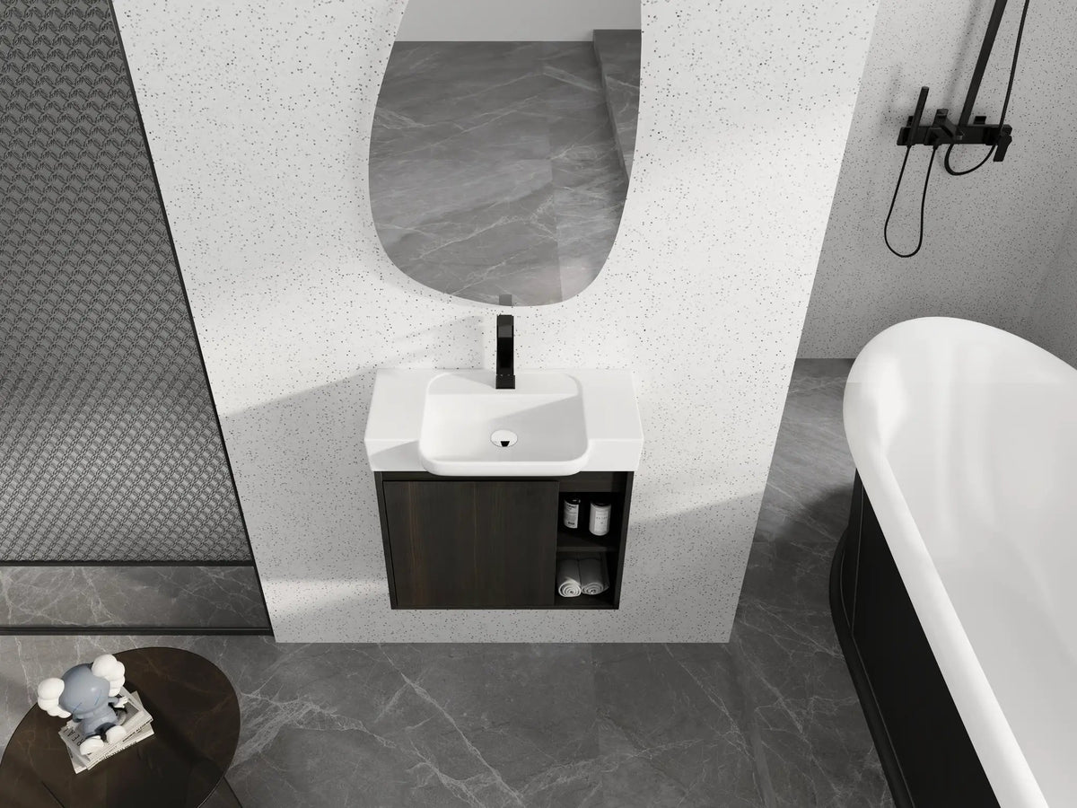 24" Wall-Mounted Bathroom Vanity by HouseOfZazla
