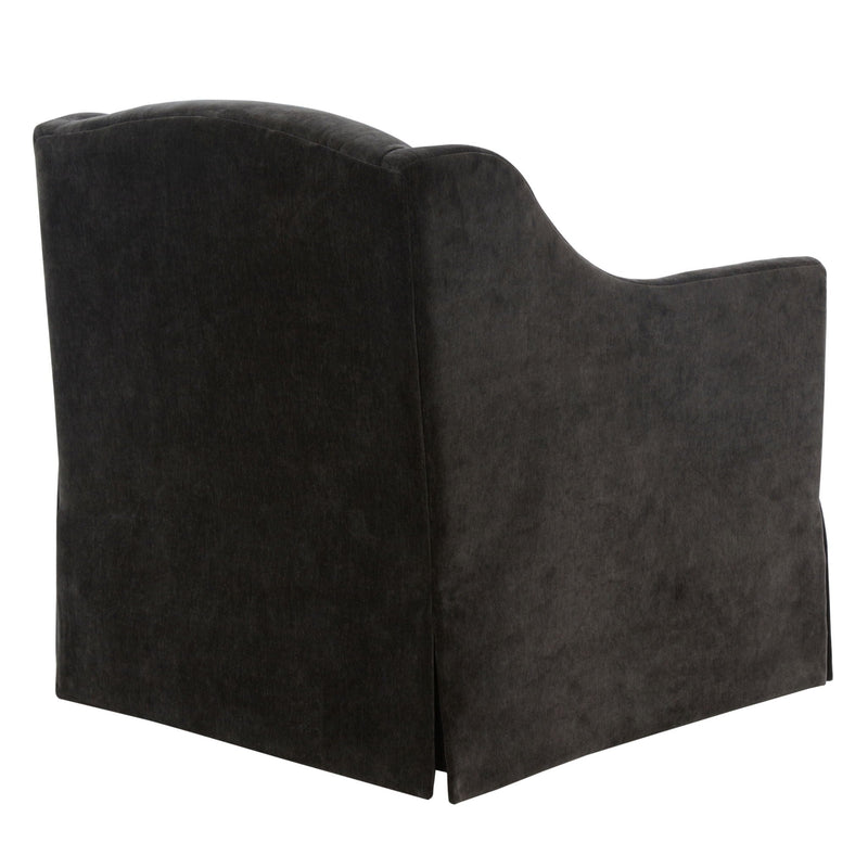Luisa - Skirted Swivel Accent Chair by HouseOfZazla