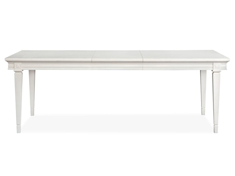 Willowbrook - Extendable Rectangular Dining Table - Egg Shell White, photo 5 of 7