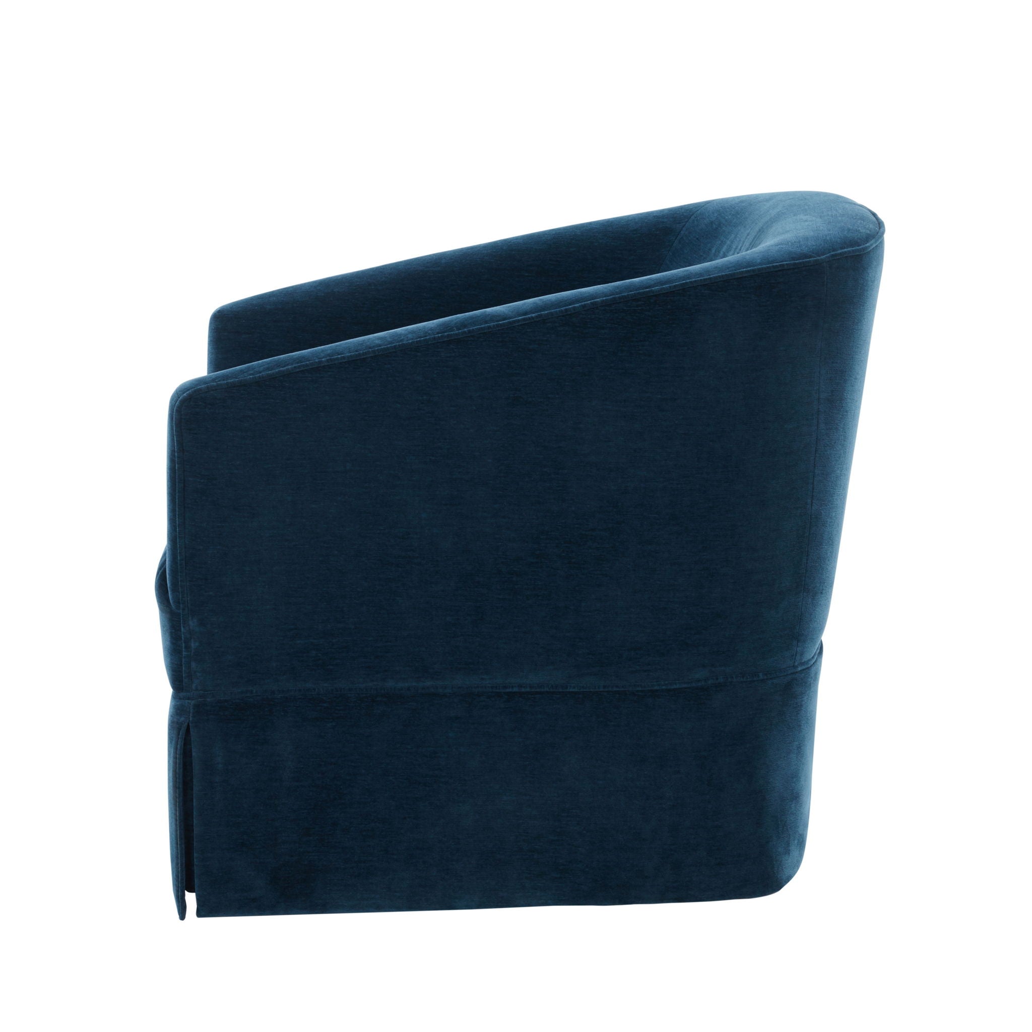 Elm - Skirted Swivel Chair by HouseOfZazla