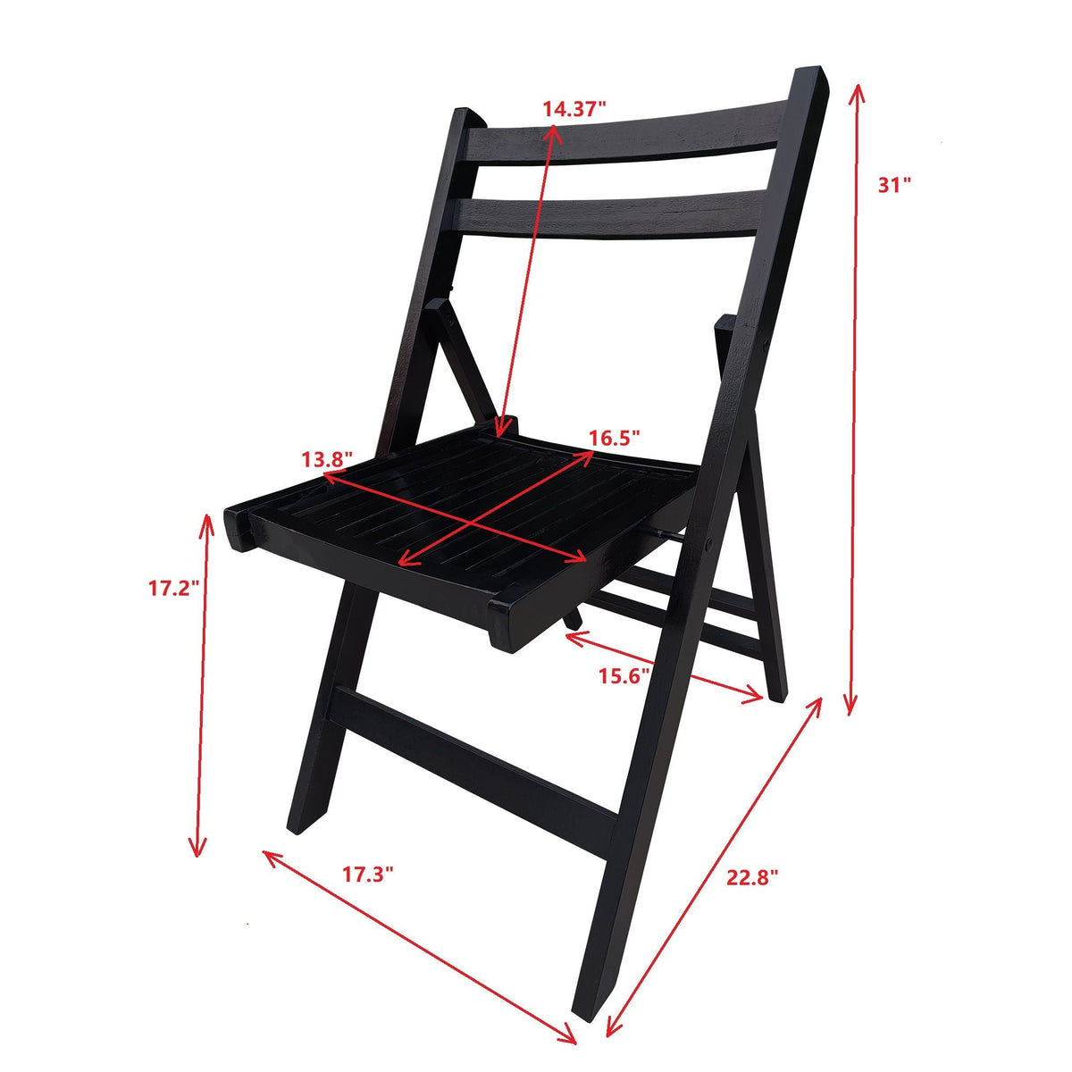 Folding Special Event Chair, Foldable Style (Set of 4), photo 32 of 35