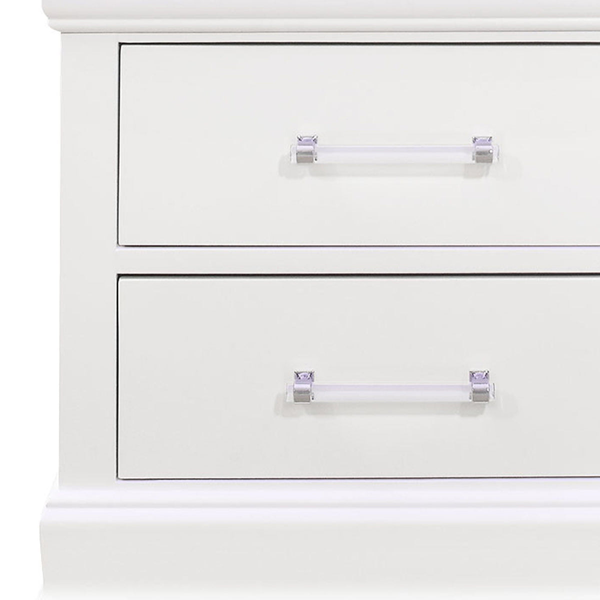 Charlston Nightstand with LED Lighting – Blue or White, photo 12 of 14
