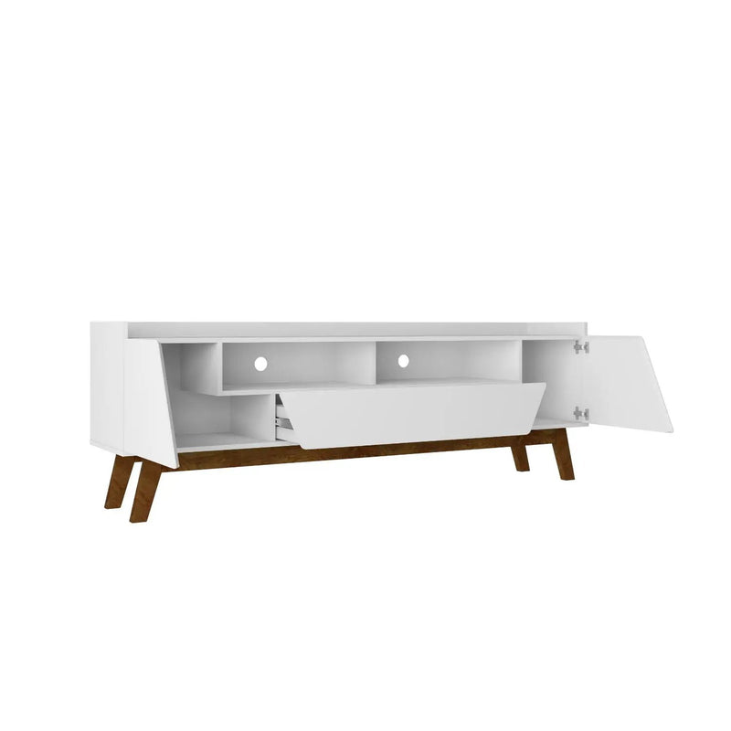 Marcus - TV Stand With 4 Shelves And Soft Close Doors by HouseOfZazla