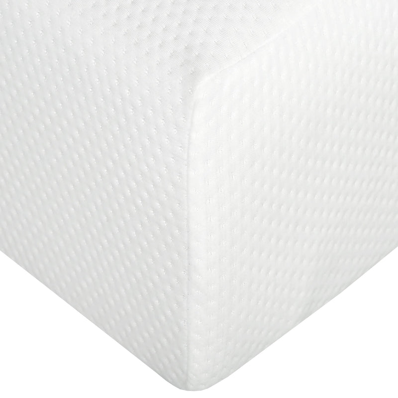 10" Plush Gel Memory Foam Mattress Bed With Cooling Technology, Aloe Vera Cover by Unique Piece Furniture