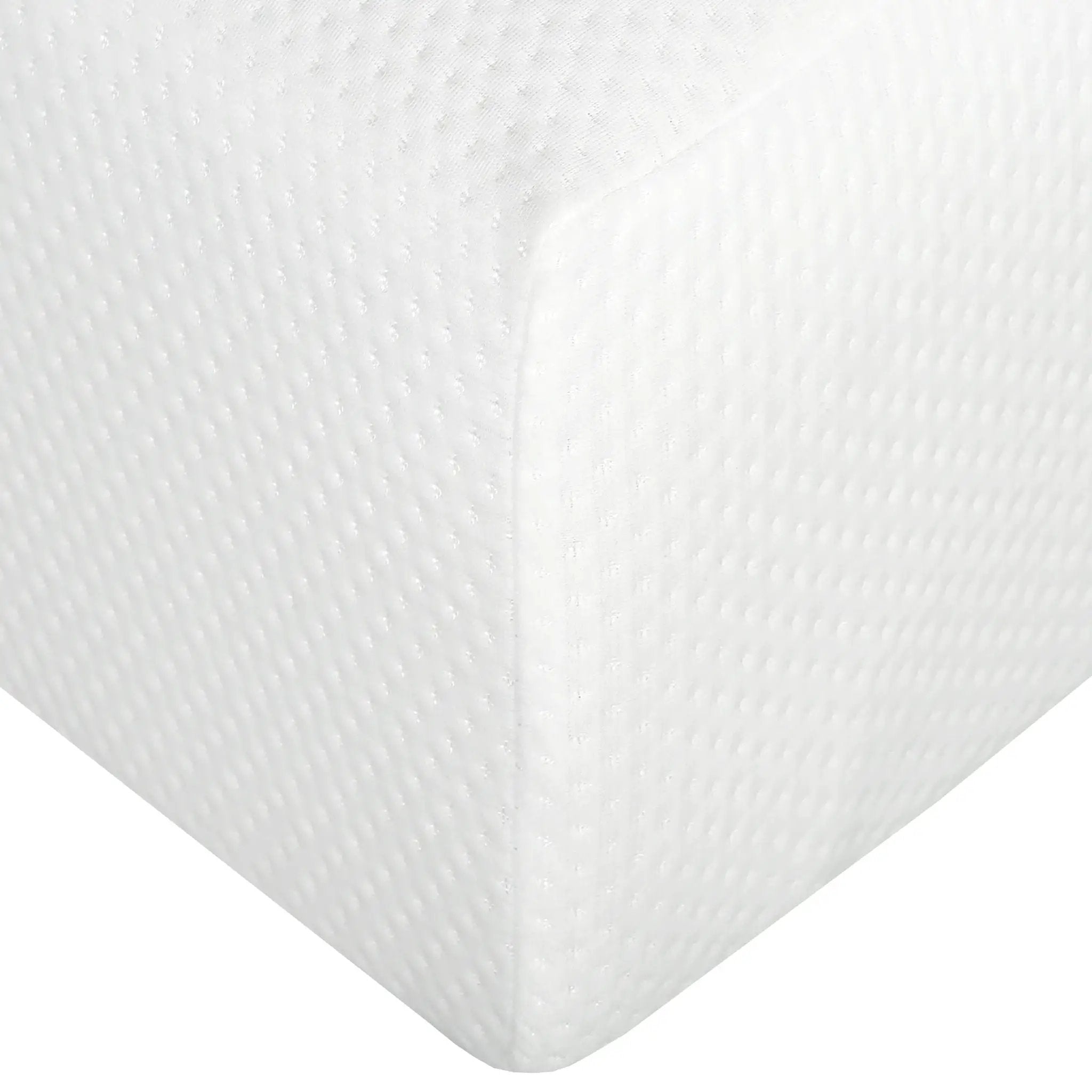10" Plush Gel Memory Foam Mattress Bed With Cooling Technology, Aloe Vera Cover by HouseOfZazla