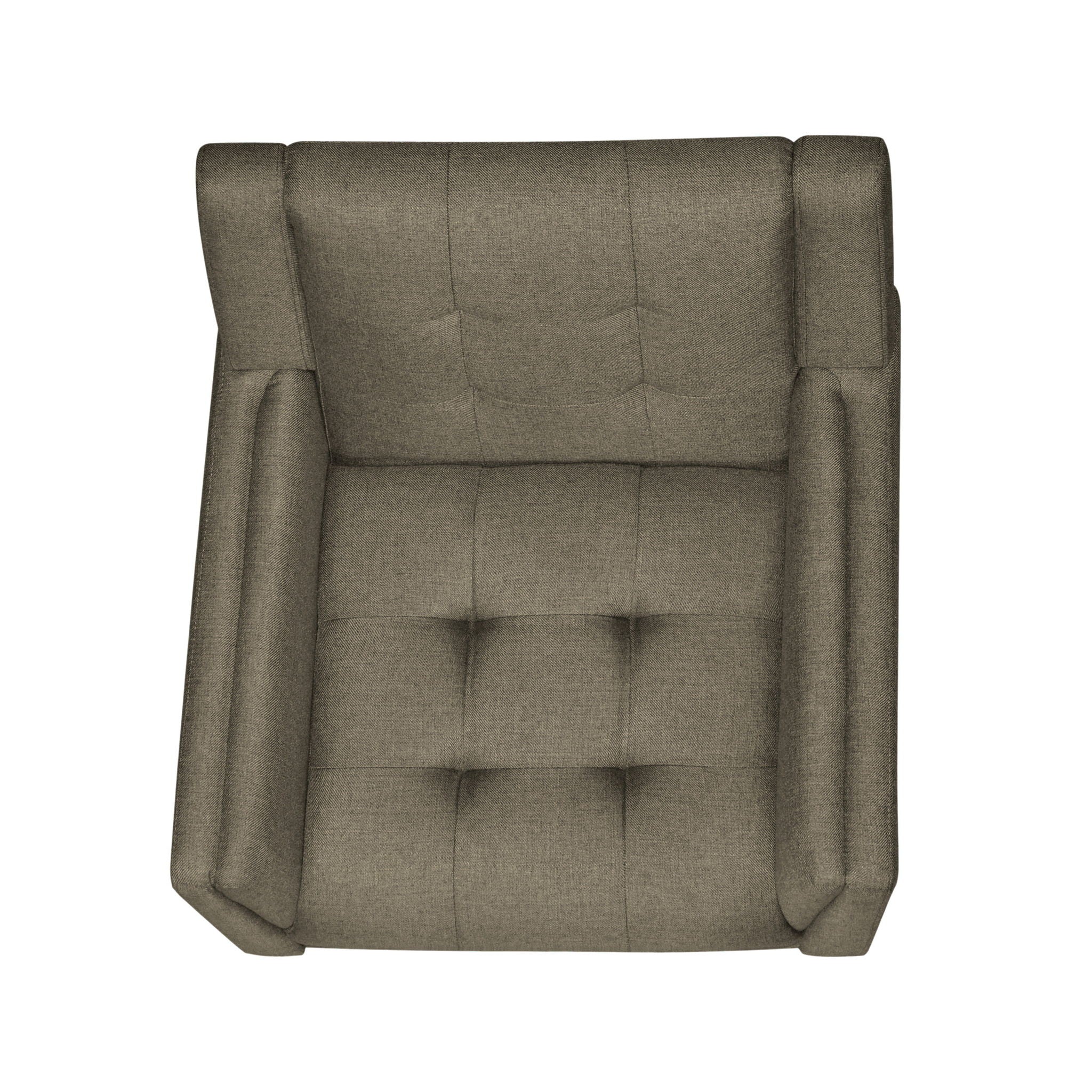 Luminaesque Fabric Upholstered Armchair With Tufted Back by HouseOfZazla